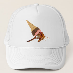 Casquette Crabe mignonne Hermite Avec Coquille De Cône De Cr