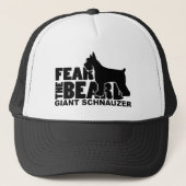 Casquette Craignez la barbe - Schnauzer géant (Devant)