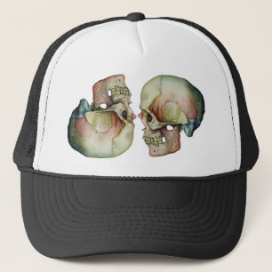 Casquette Crâne-Casquette d'arc-en-ciel