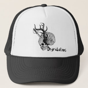 Casquette Crâne d'Antler de dégradations