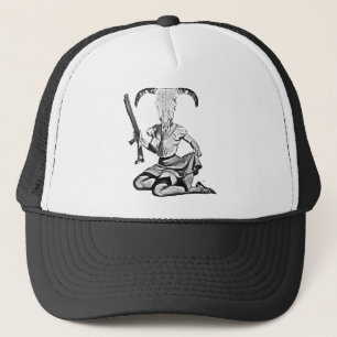 Casquette crâne de goupille- des années 70