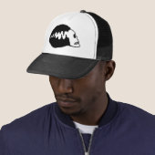 Casquette Crâne de jeune mariée (En situation)
