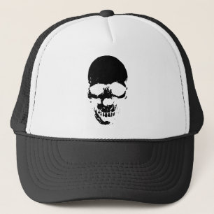 Casquette Crâne de la faucheuse noire