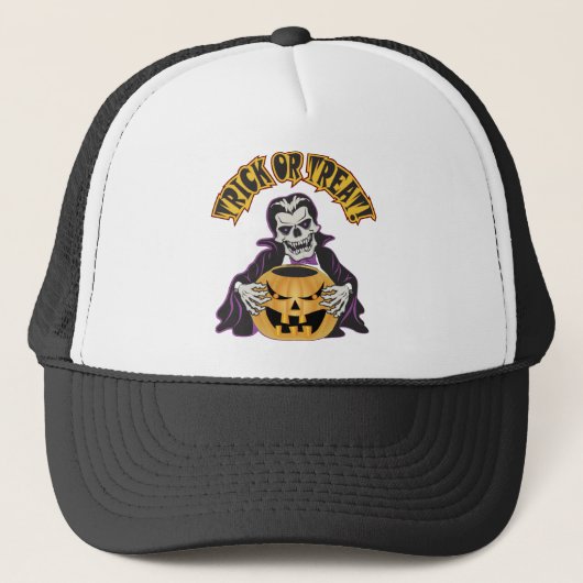 Casquette Crâne Dracula (Devant)
