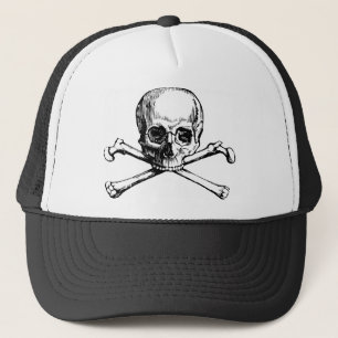 Casquette Crâne et os