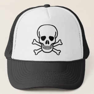 Casquette Crâne et os croisés