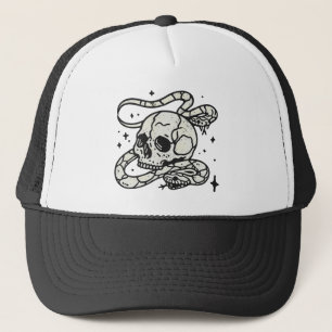 Casquette Crâne et serpent