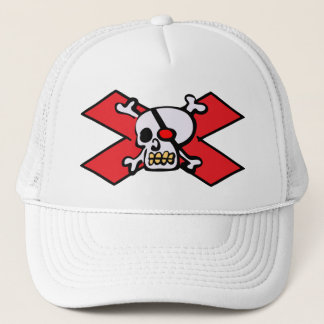 Casquette Crâne et «X»
