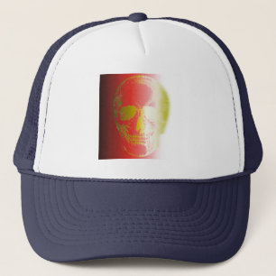 Casquette Crâne or -