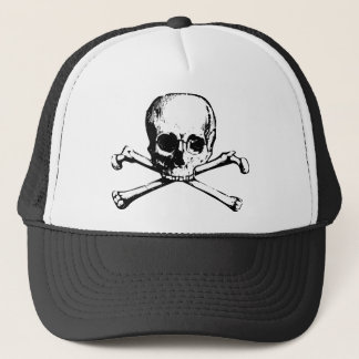 Casquette Crâne vintage et os croisés