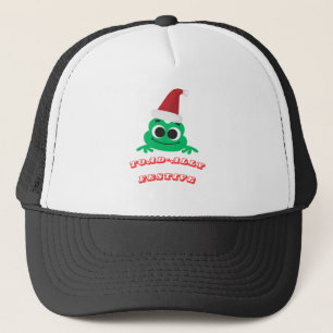 Casquette Crapaud total Festif Noël Grenouille _ Vacances Mi