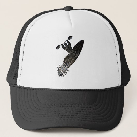 Casquette Craquement de kayak (Devant)