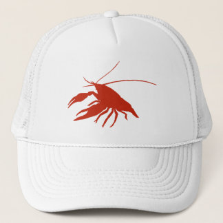 Casquette crawfish's silhouette (Red)