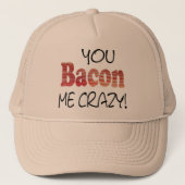 Casquette Crazy Bacon (Devant)