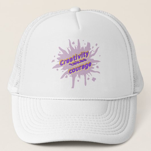 Casquette Créativité Demande du Courage (Devant)