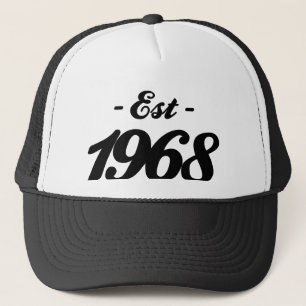 Casquette créé en 1968 - anniversaire