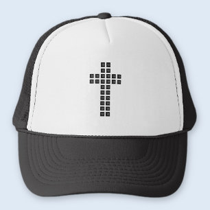 Casquette Créer un motif en croix avec n'importe quel logo o