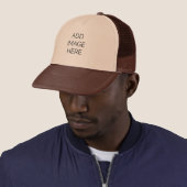 Casquette Créez votre propre chapeau de camion (En situation)
