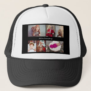 Casquette Créez votre propre collection photo de 6 personnes