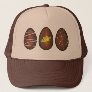 Casquette Crème au chocolat Oeuf de Pâques Bon Bon Bonbon Bo