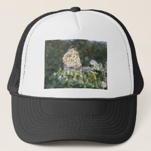 Casquette Crème étonnante et papillon au chocolat