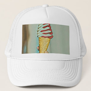 Casquette Crème glacée au chocolat