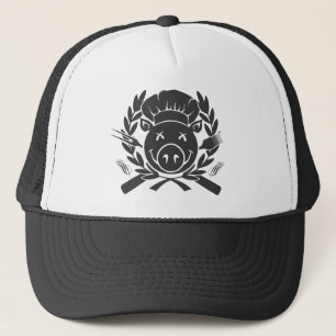 Casquette Crête de BBQ - copie noire