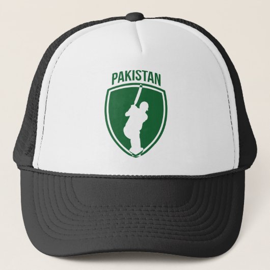 Casquette Crête de cricket du Pakistan (Devant)