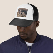 Casquette Creuser le hibou (En situation)