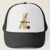 Casquette Cricket Game Template (Devant)