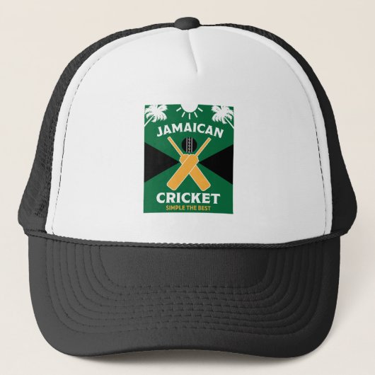 Casquette Cricket jamaïcain (Devant)