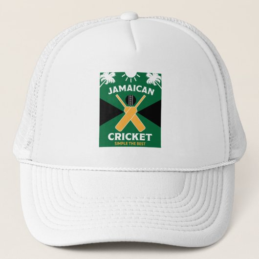 Casquette Cricket jamaïcain (Devant)