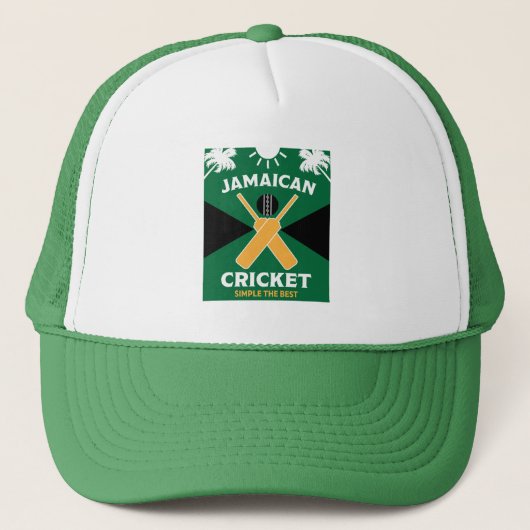 Casquette Cricket jamaïcain (Devant)
