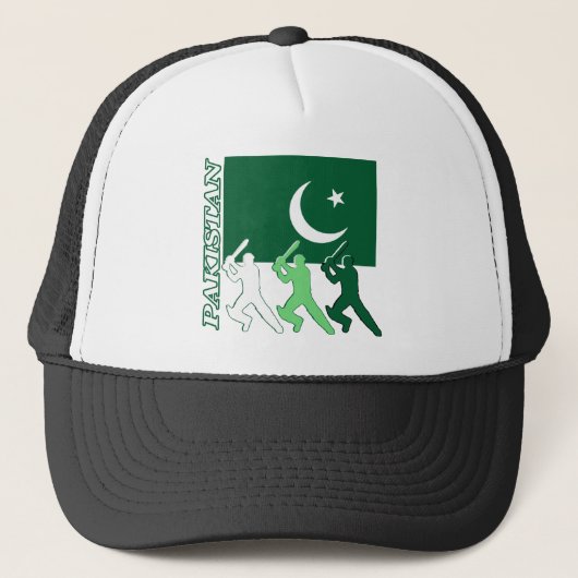 Casquette Cricket Pakistan (Devant)