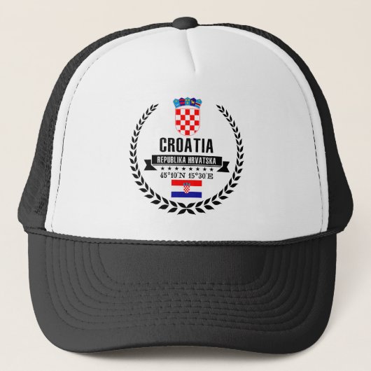 Casquette Croatie (Devant)