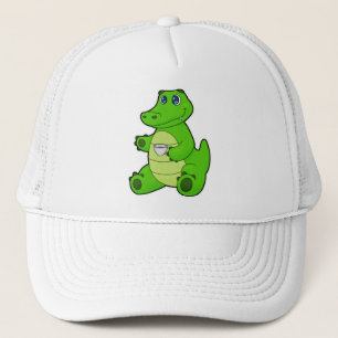 Casquette Crocodile avec Coupe de Café