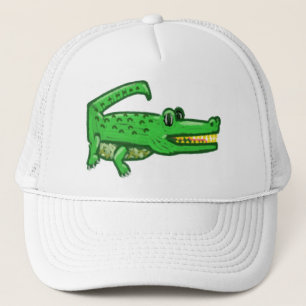 Casquette Crocodile de bande dessinée