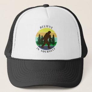 Casquette Crois en toi-même Vintage Sunset Bigfoot
