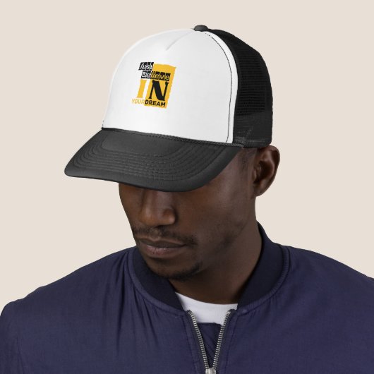 Casquette Crois juste à ton rêve (En situation)