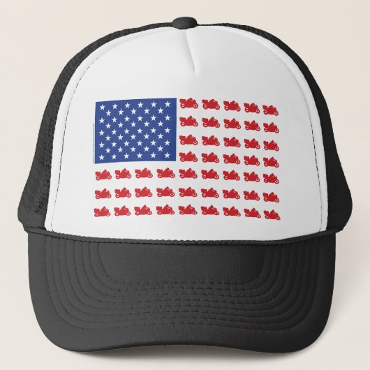 Casquette Croiseur-Drapeau-Moteur (Devant)