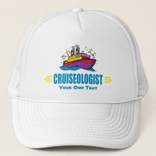 Casquette Croisière agent de l'agence de voyages pour les c