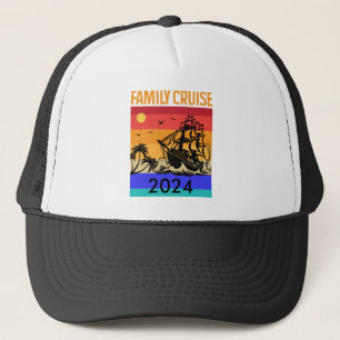 Casquette Croisière en famille colorée 2024 Vibes d'été