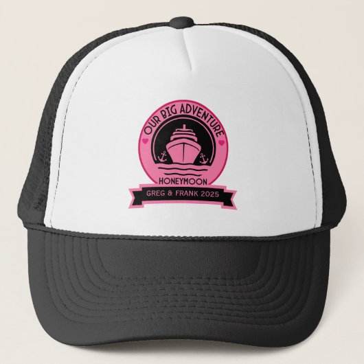 Casquette Croisière lune de miel (Devant)