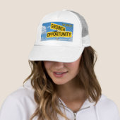 CASQUETTE CROISSANCE ET OPPORTUNITÉ (En situation)