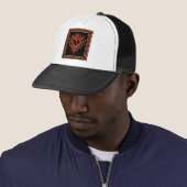 Casquette Croix Celtique de cœur (En situation)