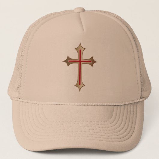 Casquette Croix chrétienne (Devant)