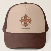 Casquette Croix copte (Devant)