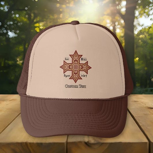 Casquette Croix copte