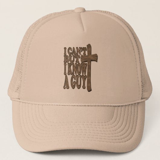 Casquette Croix de bois du Christ 3d Conception chrétienne (Devant)