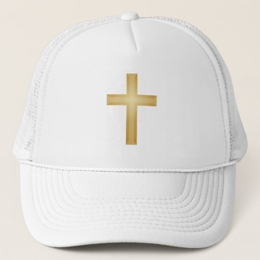 Casquette Croix d'or/Pâques (Devant)